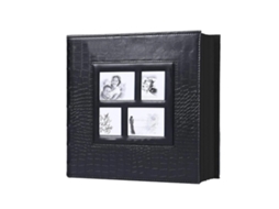 Large Photo Album 6in 60 Pages Crocodile Pattern Pu Transparent Pocket Wedding Picture Album For Storage LAXISCREED