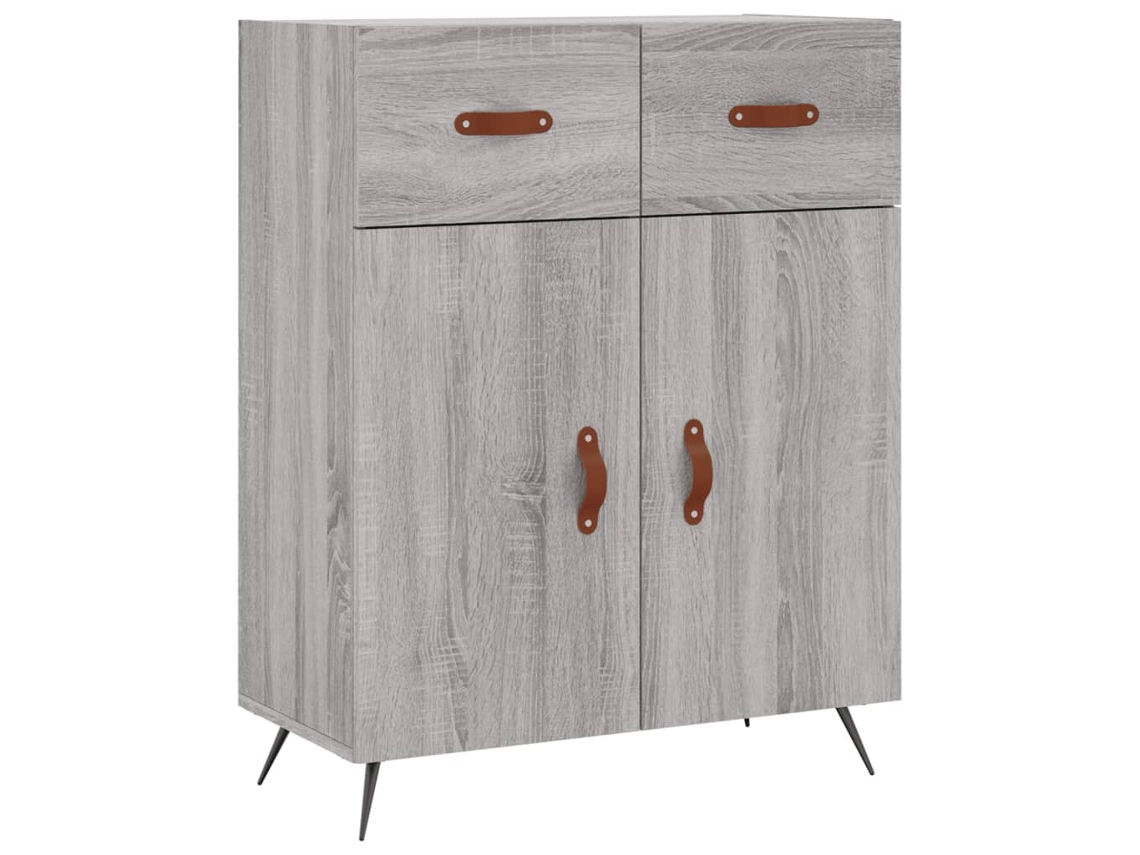 Aparador 69,5x34x90 cm Derivados de Madeira Cinzento Sonoma MAISON EXCLUSIVE