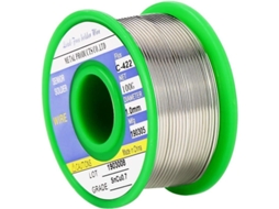 Hilo de Soldadura Sem Chumbo de 1,0mm com Núcleo de Colofônia, 99,3% Sn, 100g para Eletrônica e Reparações DIY com S/MARCA
