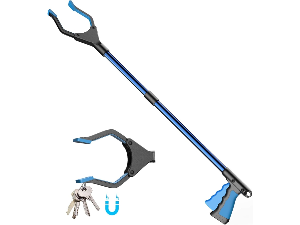 Ferramenta De Alcance Para Idosos, Ferramenta De Aço Longo Alcance, Ferramenta De Aço Premium Para Prateleiras Lojas