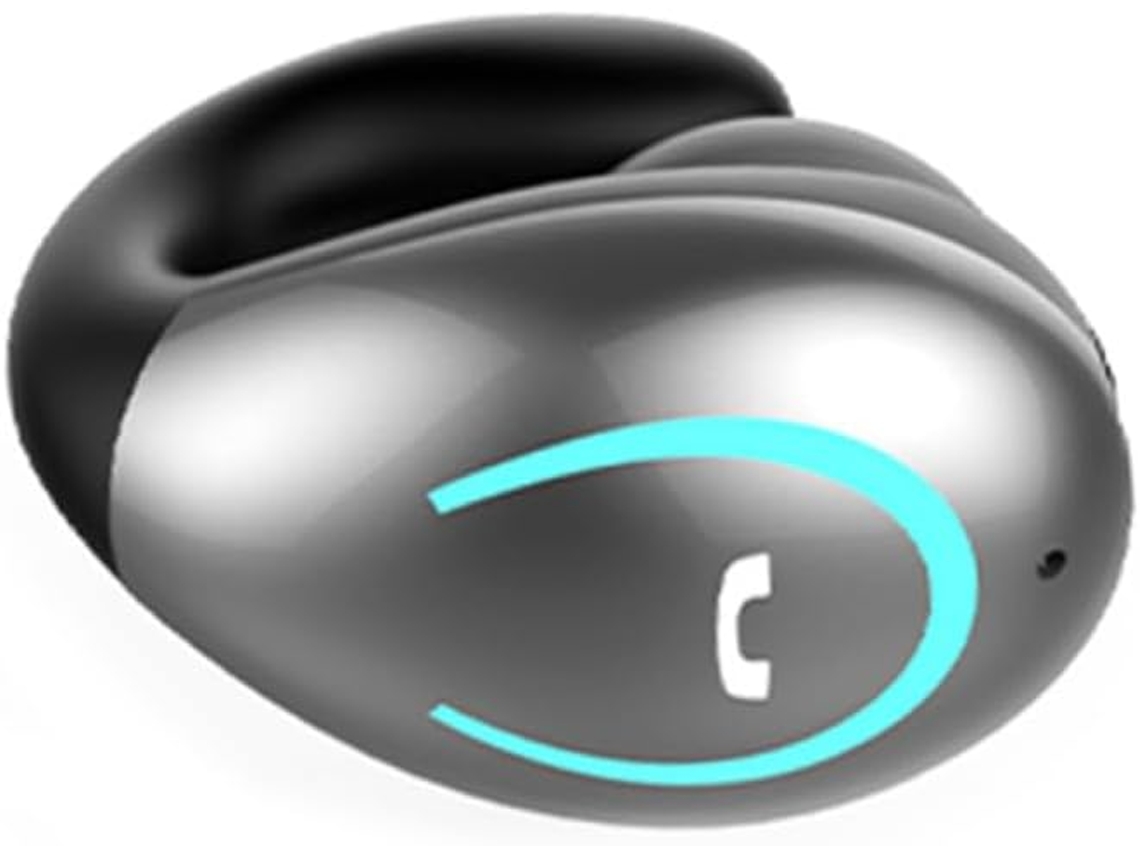 Fones De Sem Fio Mini Para Música E Com Som Nítido Design Na Cor Cinza