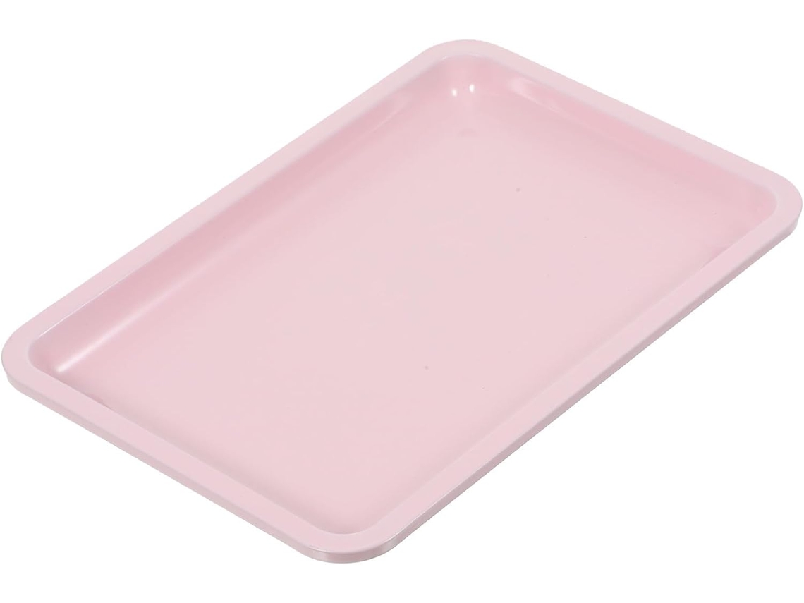 Bandeja Retrô Em Aço Inoxidável, Fácil De Limpar E Com Suporte Estável Para Organizar Joias Emanicure Na Sua Mesa
