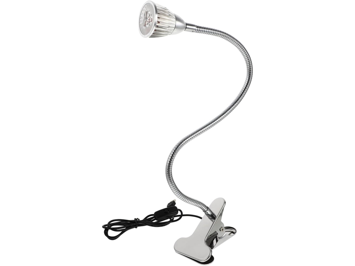 Luminária De Mesa E Cabeceira Led Usb Toddmomy Com Clipe, Proteção Para Os Olhos, Níveis De Brilho Ajustáveis, Luz