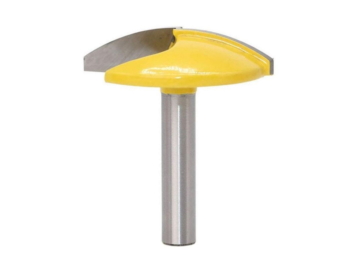 Cortador de molduras de carburo con mango de 8mm para carpintería profesional, 44.5mm