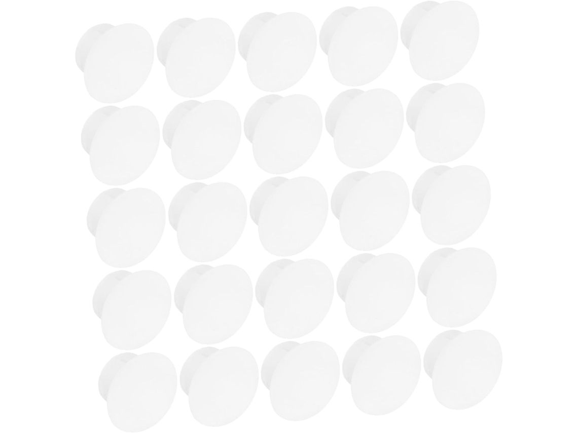 Conjunto De 100 Tampas Plásticas Para Parafusos, Capas Decorativas Para Proteção Contra Poeira E Água Em Móveis