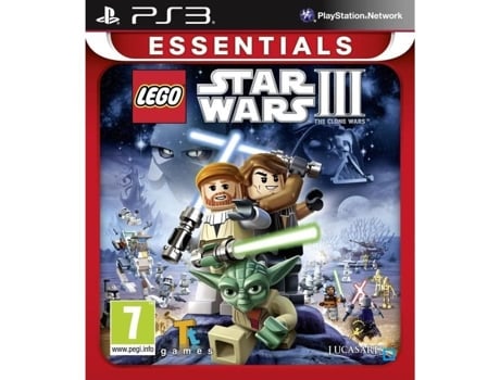 Lego Star Wars 3: O Jogo Ps3 de Clone Wars
