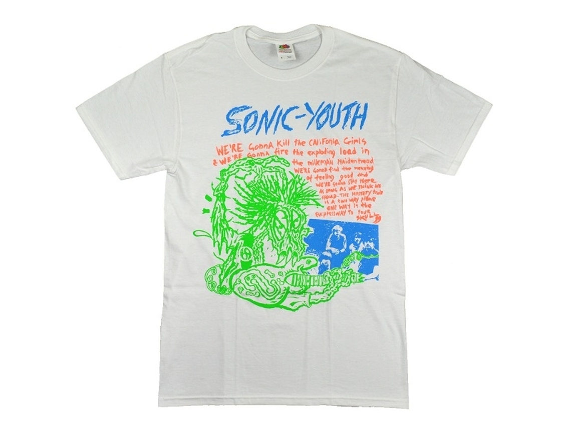 Sonic Youth Savage T-shirt Unisex Adults Size:xxxl