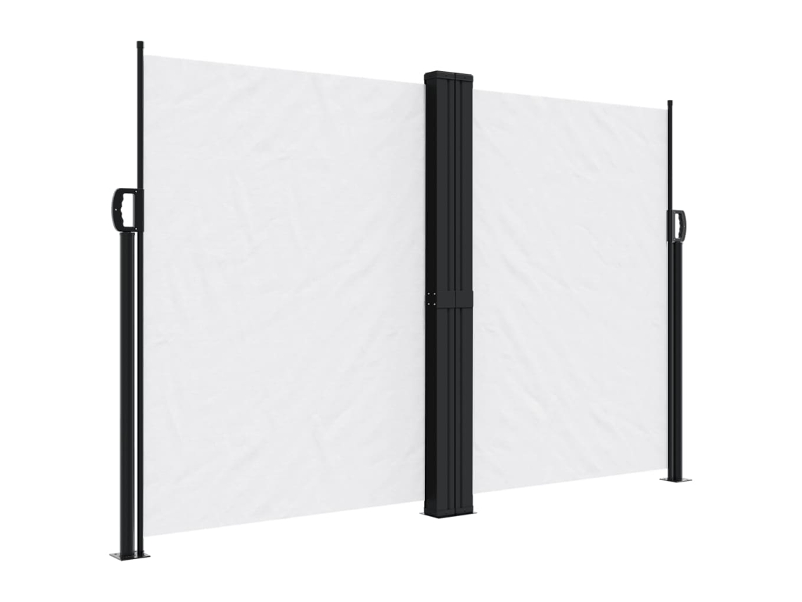Retractable Side Awning, Retractable Side Awnings Vidaxl Branco Poliéster (160 X 600 Cm)