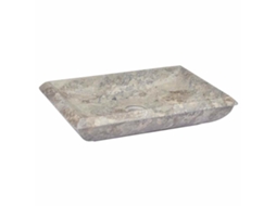 Vidaxl Lavatório 50x35x10 Cm Mármore Cinzento