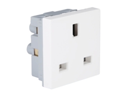 Laxiscreed Adaptador De Tomada De Parede Uk 13a 250v – Encaixe Universal E Seguro