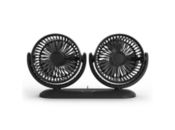 Ventilador De Circulação De Refrigeração De Ar De Verão Quente Para Carro Ventilador De Encosto De Cabeça De Alto Fluxo De Ar Duplo Para Allinless