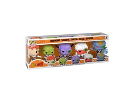 Figura Funko Dragonball Z Ginyu Force Us Exclusivo Pop! Vinil 5-Pack DRAGON BALL