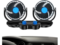 Ventilador De Carro Para Banco Traseiro, Circulador De Ar Silencioso
