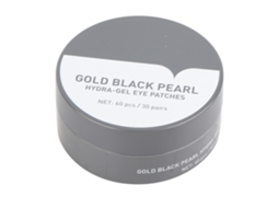 60 máscaras de gel Hydra Pearl Black Gold para os olhos, para atenuar linhas finas e olheiras. Máscara hidratante para os olhos.