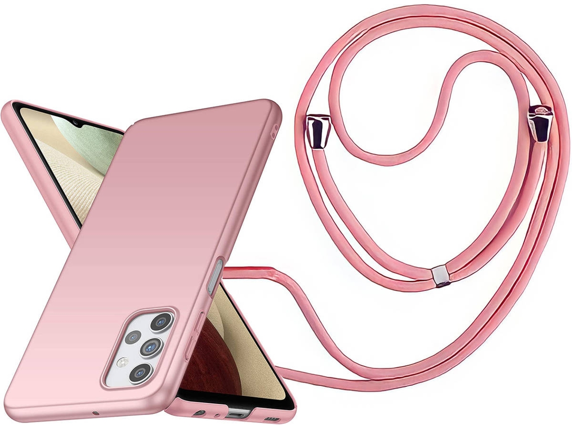 Capa Samsung A52 5G Turtleshell Rígida com Fita Rosa