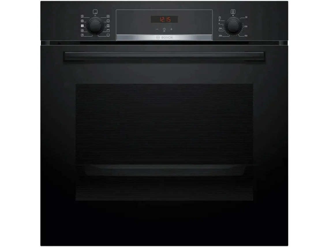 Forno a Vapor BOSCH HQA534EB3 (71 L - 48 cm - Hidrolítico - Preto)