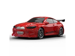 Vermelhokfplan Kf20 1/64 2.4g 4wd Drift Mini Luz Led Proporcional Alta Velocidade On road Mesa Presente Meninos Brinquedo MDUG