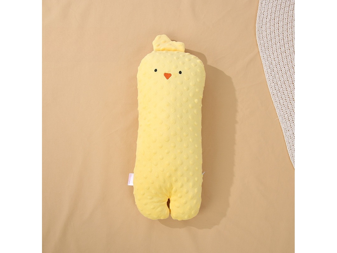 Almofada De Algodão Em Forma De Animal, 44 Cm, Para Bebés Dos 0 -36, Proporciona Apoio E Conforto Para Dormir De Lado. Pintinho Fofo Hexinyigjly
