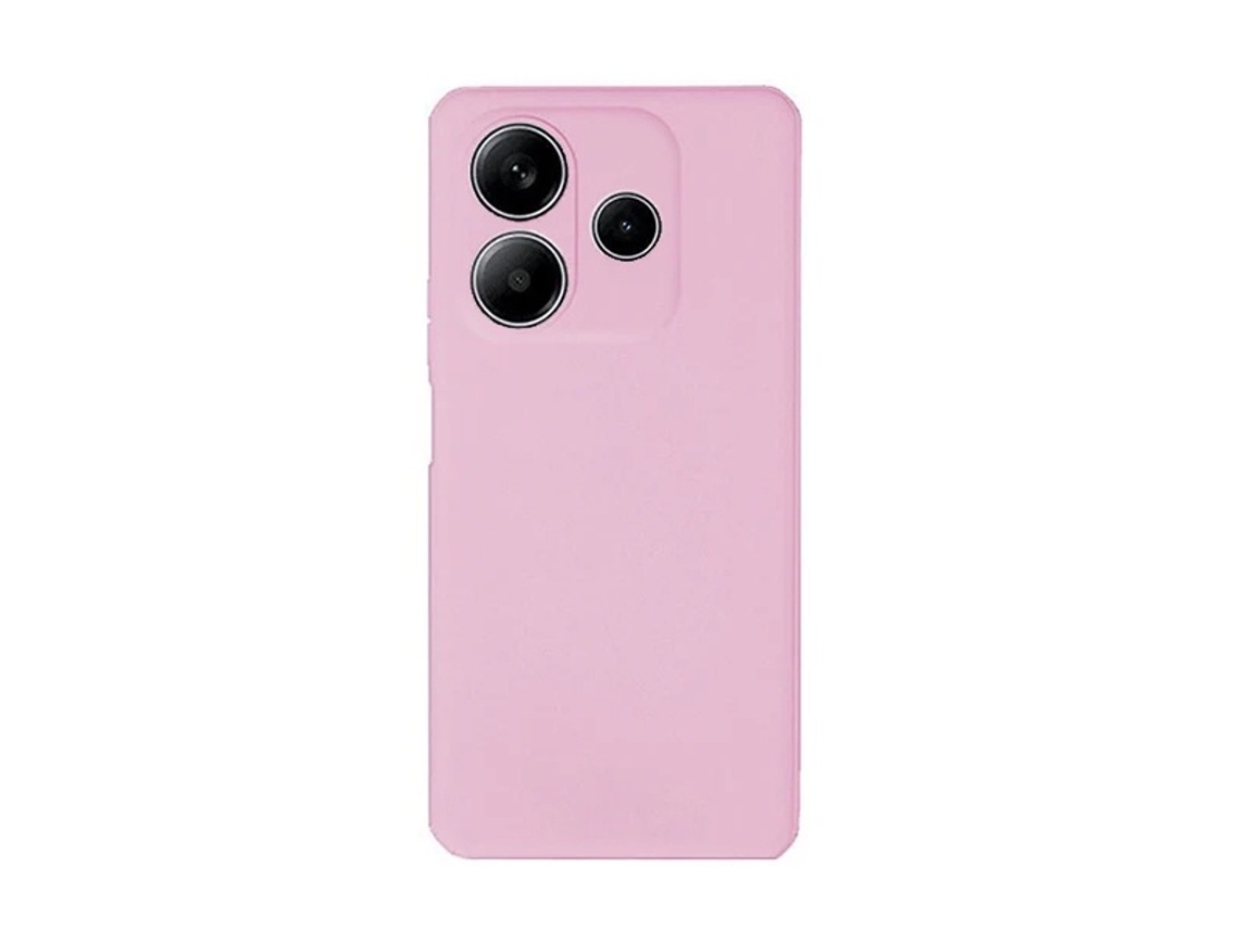 Capa Proteção Para Xiaomi Xiaomi Redmi Note 14 4g Gift4me Silicone Rosa