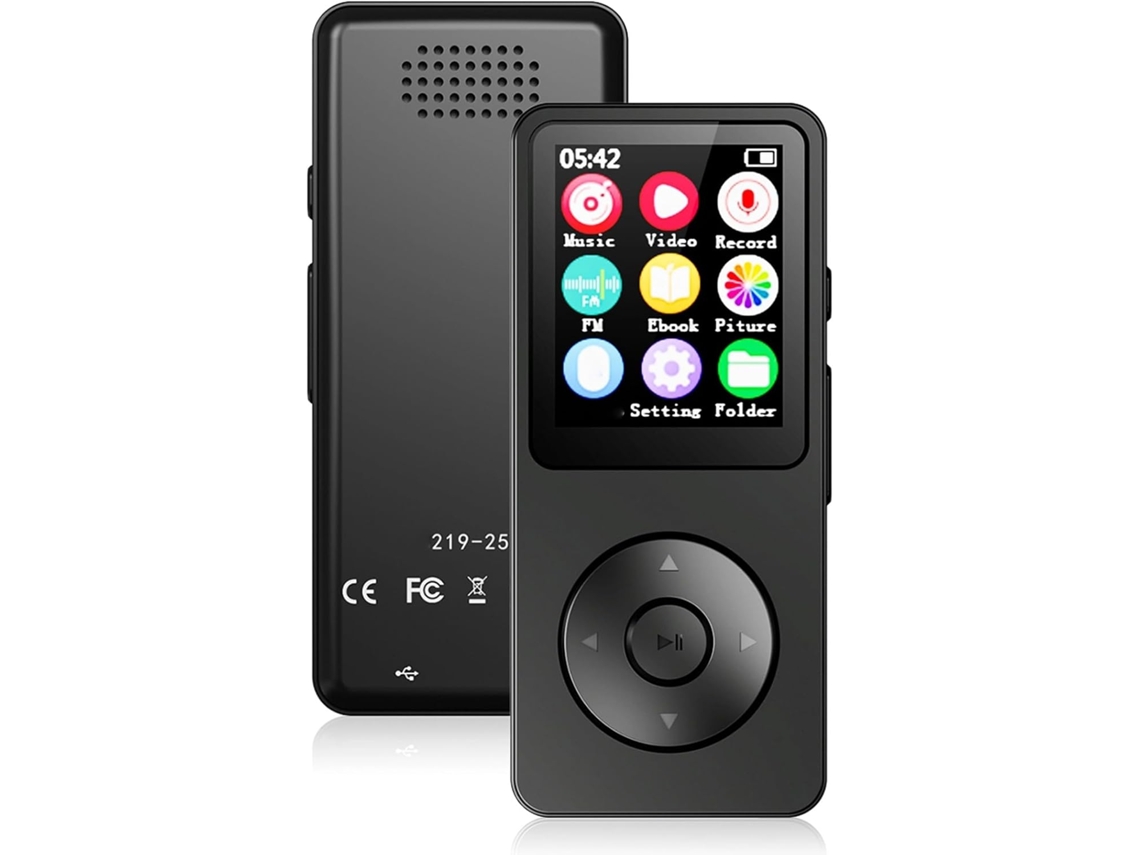 Leitor De Mp3 Bluetooth 5.4, Reprodutor Música Portátil Para