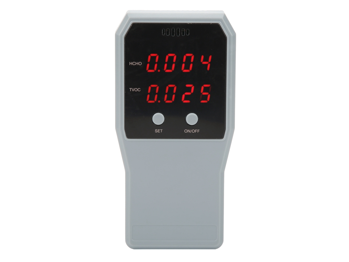 Yuru detector de Formaldeído Hcho Tvoc com Sensor Eletroquímico Monitor de Qualidade do Ar para Casa Escritório Amsj Dc2.5 3.2v