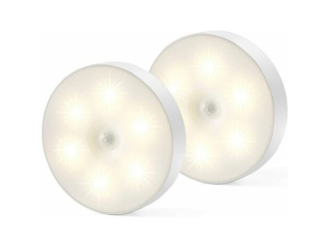 Luz Noturna Led Com Sensor De Movimento Magnético Klb-aquaforge