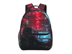 Mochila De Estudante Cyberpunk Heroes D177, Durável E Leve, Com Alça De Ombro Impermeável E Respirável. Olysi Shop