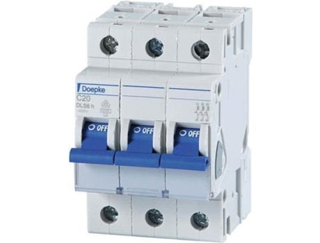 Ls Schalter C32a Dls 6h C32 3 6 Ka 6ka 3 Polig 400v C Charakteristik Dls 6h C32 3 6 Ka Doepke (09914296)
