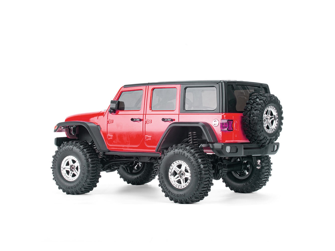 Vermelhokootai K1801 1/18 2.4g Rtr À Prova D'água Rock Crawler Proporcional Led Off road Brinquedo MDUG