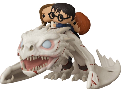 Figura HARRY-POTTER Pop! Ride:Dragon W/Harry, Ron,& Hermion