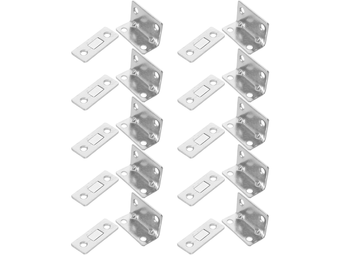 Conjunto de 10 chapas de aço laminado a frio para guarda-roupa.