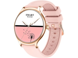 Relógio inteligente feminino Bestvite, pulseira de metal ultrafina, Bluetooth 5.2, sem moldura, à prova d'água IP67.