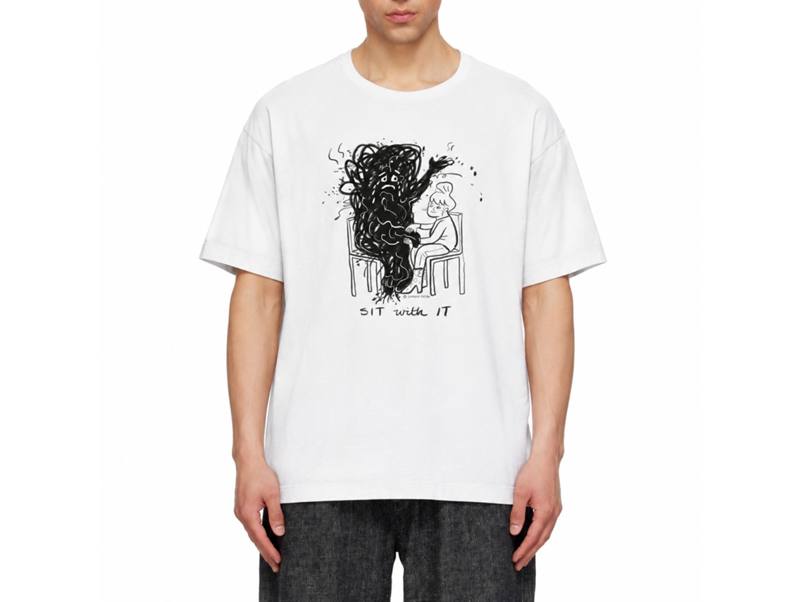 Rockinstone Sit With It Sarah Firth T Shirt Unique Designer Style