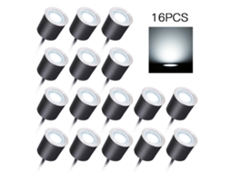 Lâmpada de Deck Recessed Led Dc12v Ip67 À Prova D'água para Jardim Caminho Escadas Pátio