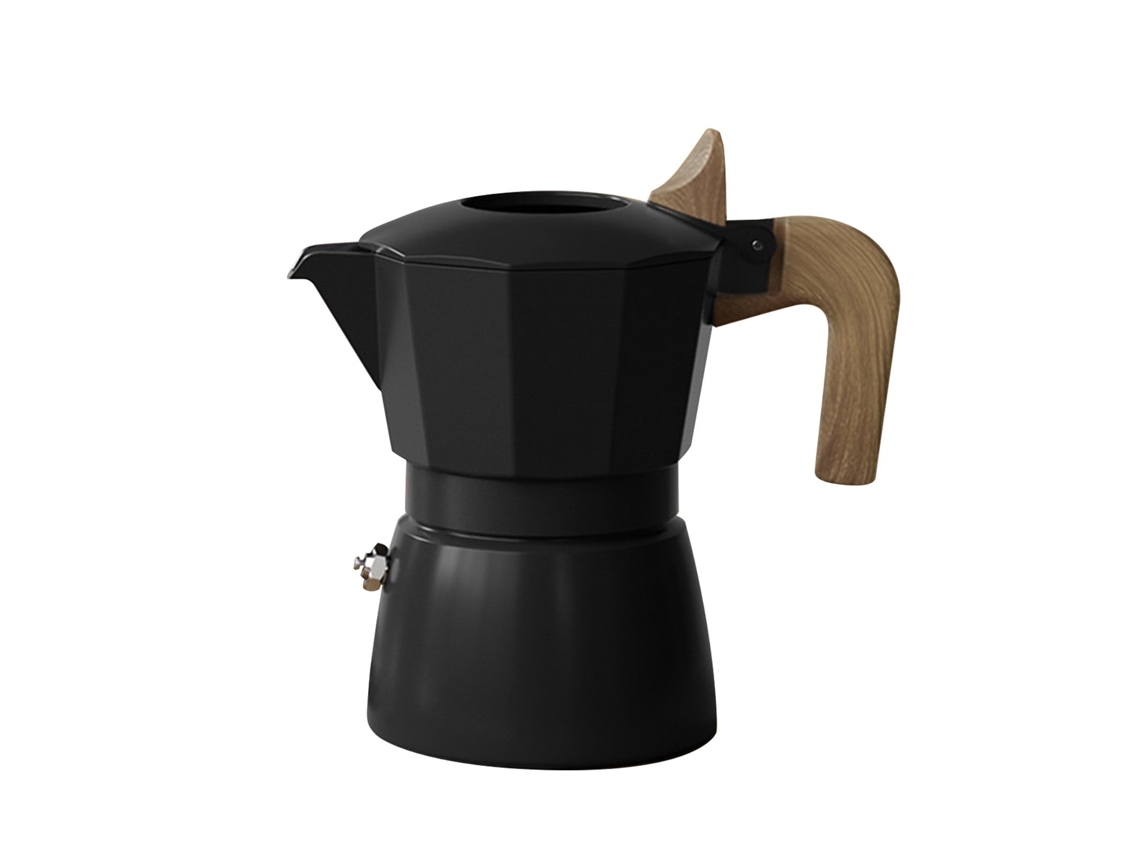 Cafeteira Moka LAXISCREED Vintage Portátil Outdoor Preta
