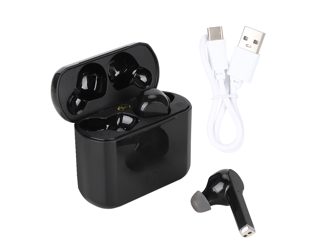Fones de Ouvido Bluetooth Tws Conexão Sem Fio Uso Intra auricular EOOCOO