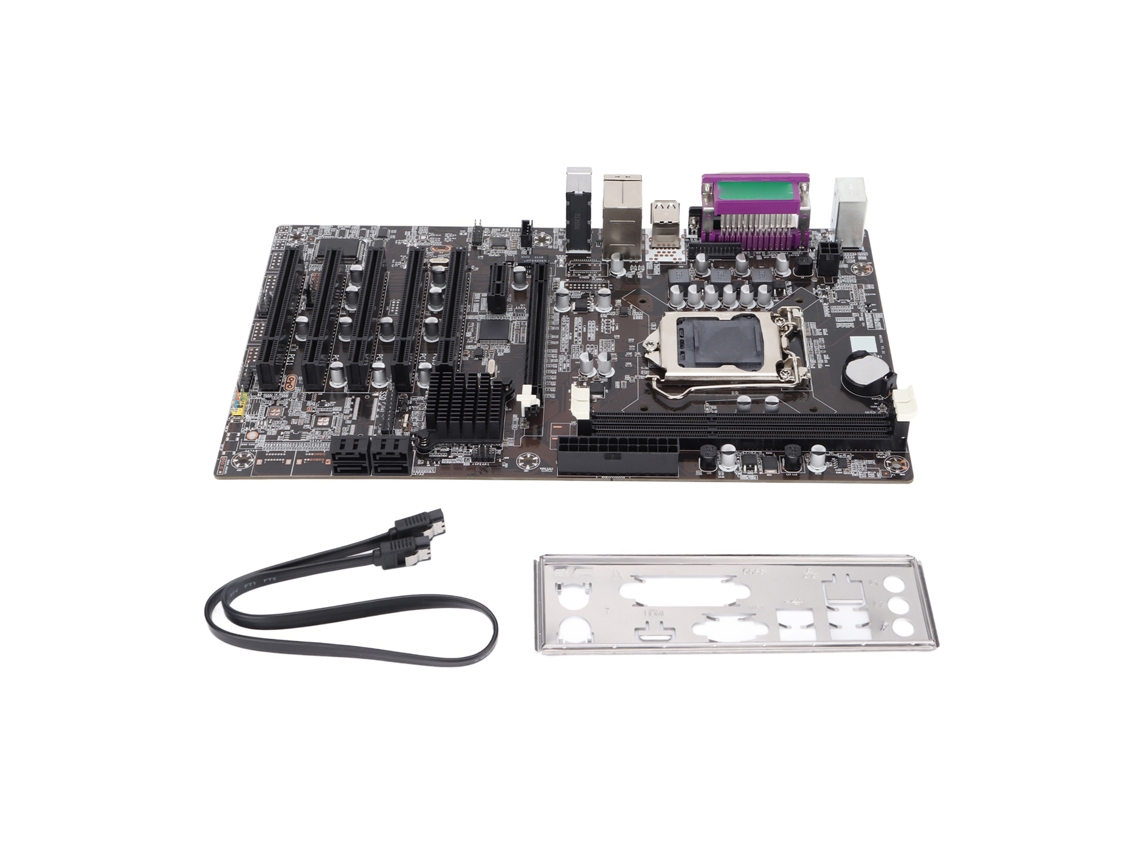 Placa-mãe Com Pinos De Extensão Pci Pcie 1x Vga Para Intel Core 2ª/3ª Geração