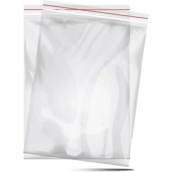 /ea/ Saco Com Fecho Zip - Embalagem Plástica Transparente - Material Transparente Com Fecho Zip