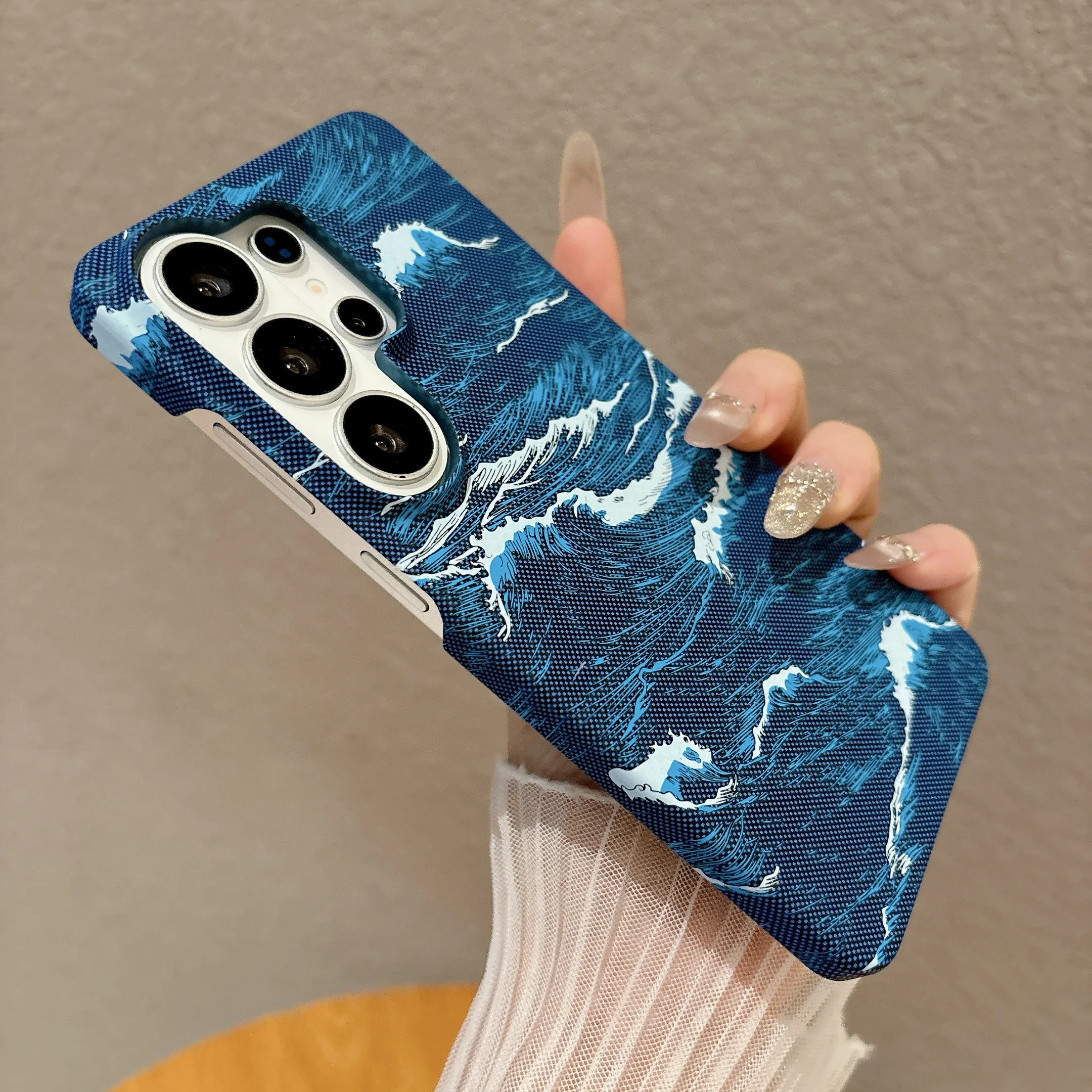 Capa Protetora Com Carregamento Sem Fio (galaxy S23 Ultra)