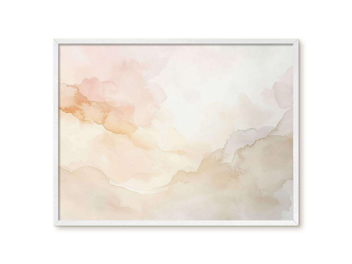 Quadro de vidro magnético com estampa de plantas para hall de entrada Espelharte (80x60 cm)