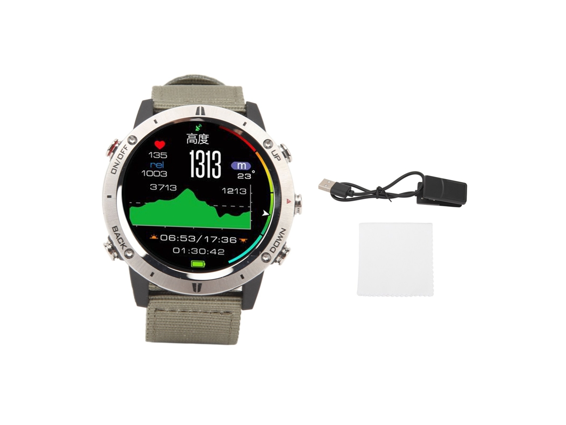 Relógio Inteligente Masculino Bluetooth 4.0 50m Impermeável