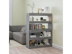 Vidaxl Estante/divisória 100x30x135 Cm Cor Sonoma Cinza