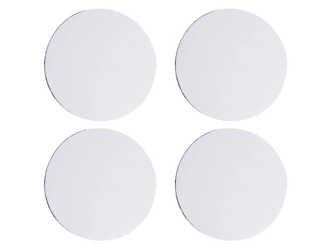4 Unidades de Tela de Arte em Branco ALLINLESS