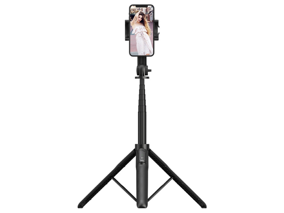 Palo de selfie com suporte anti tremor EOOCOO