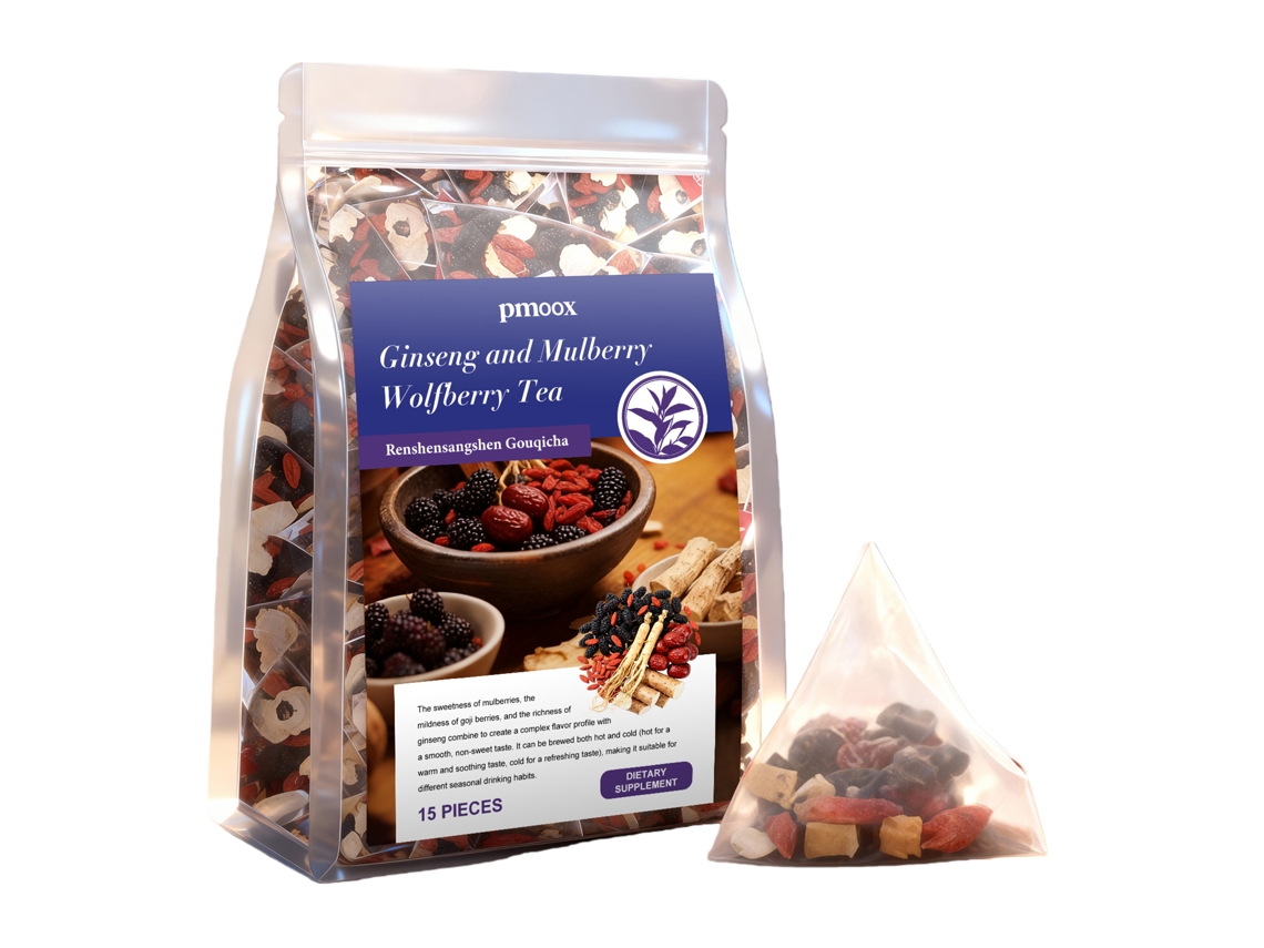 Chá Substituto De Ginsenosídeo Chunrun Com Morango Goji