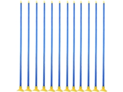 Rebe-20 Flechas De Entrenamiento Com Ventosa De Pvc Para Arco Infantil Juego Seguro Interior Exterior Reemplazo 42,00x3,00x0,50cm Como Se Muestra