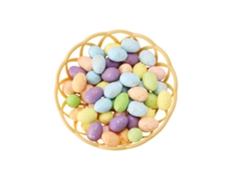 Laxiscreed Ovo De Páscoa Mini Com Cesta Para Decorações E Festa De Páscoa