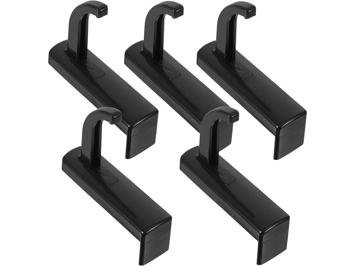 Suporte Para Fone De Ouvido Shineofi Para Pc, Pacote Com 5 Ganchos Adesivos, Sem Necessidade De Furar, Montagem