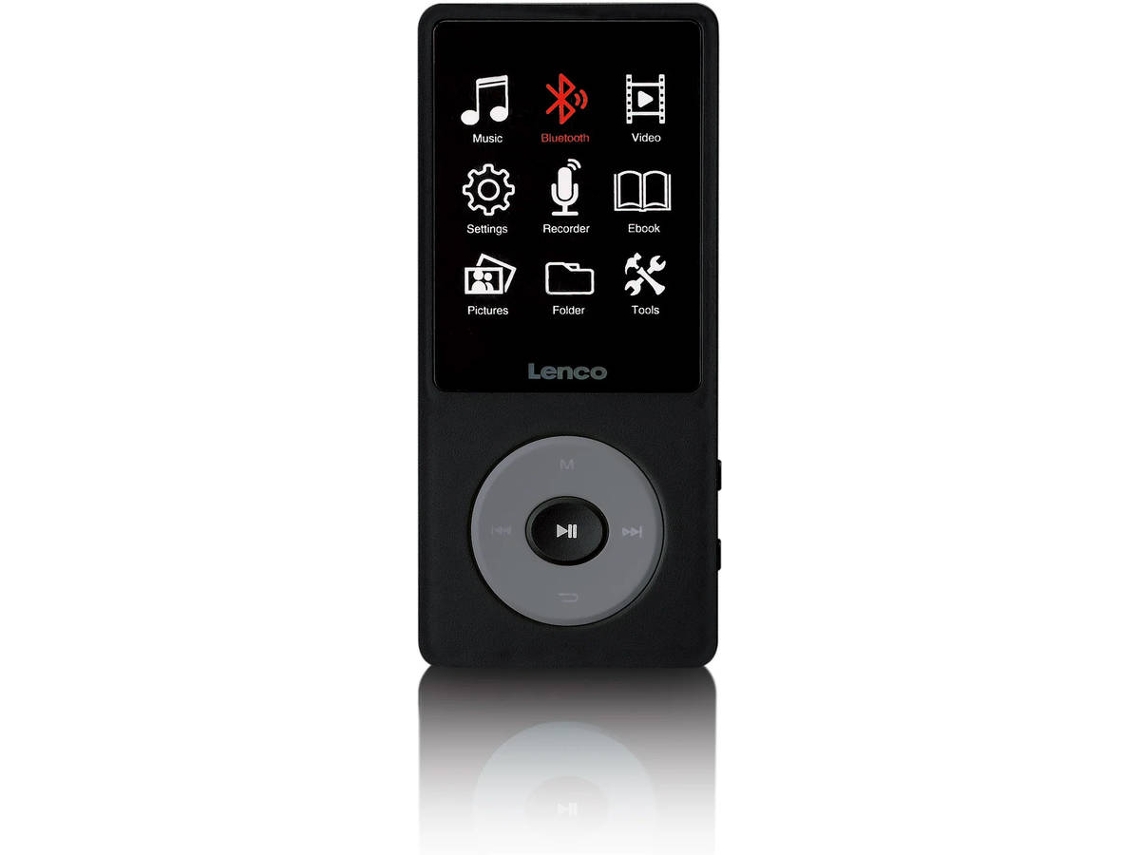 LEITOR MP3/4 BT LENCO XEMIO 860 CINZA