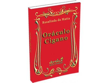 Livro Oráculo Cigano de Rosalinda da Matta (Português)